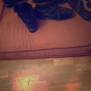 Leather waterproof snow boots